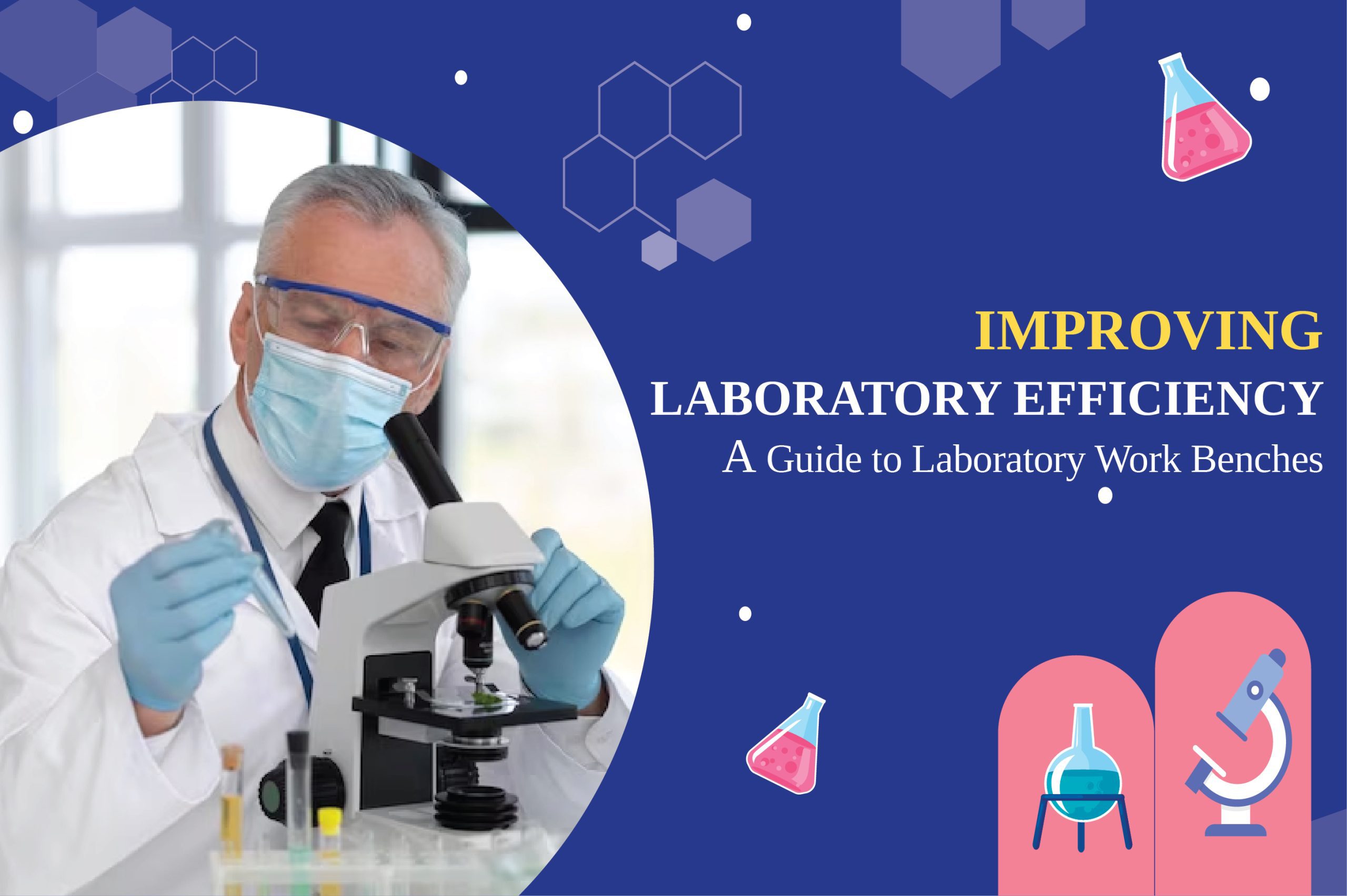 Improving Laboratory Efficiency A Guide to Laboratory Work Benches scaled